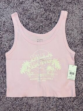 NWT Billabong Cropped Tank